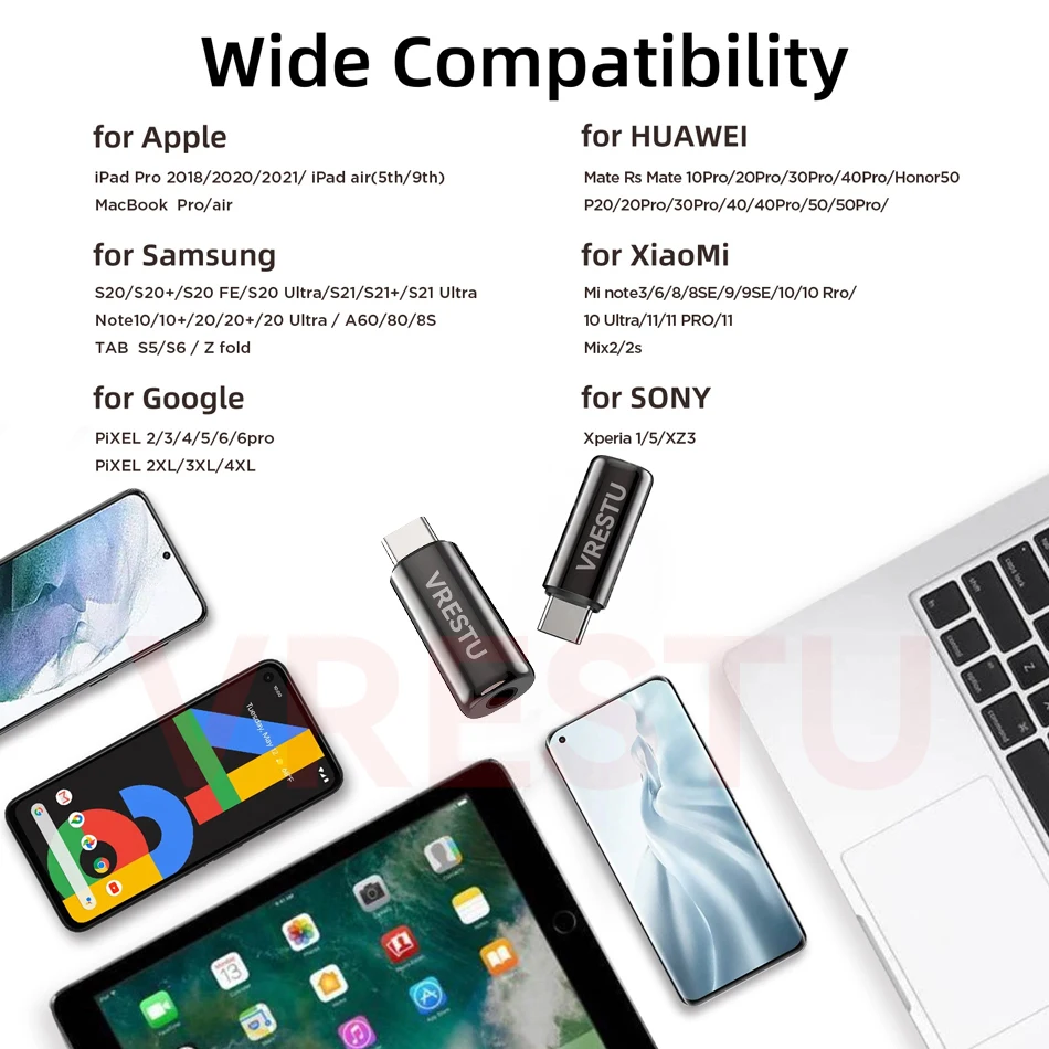USB Type C to 3.5mm Aux Adapter Audio Converter Adapter USB C to 3 5 Jack DAC Chip HiFi Audio Convertor Earphone for Samsung S23 Ultra S20 Xiaomi Pixel7