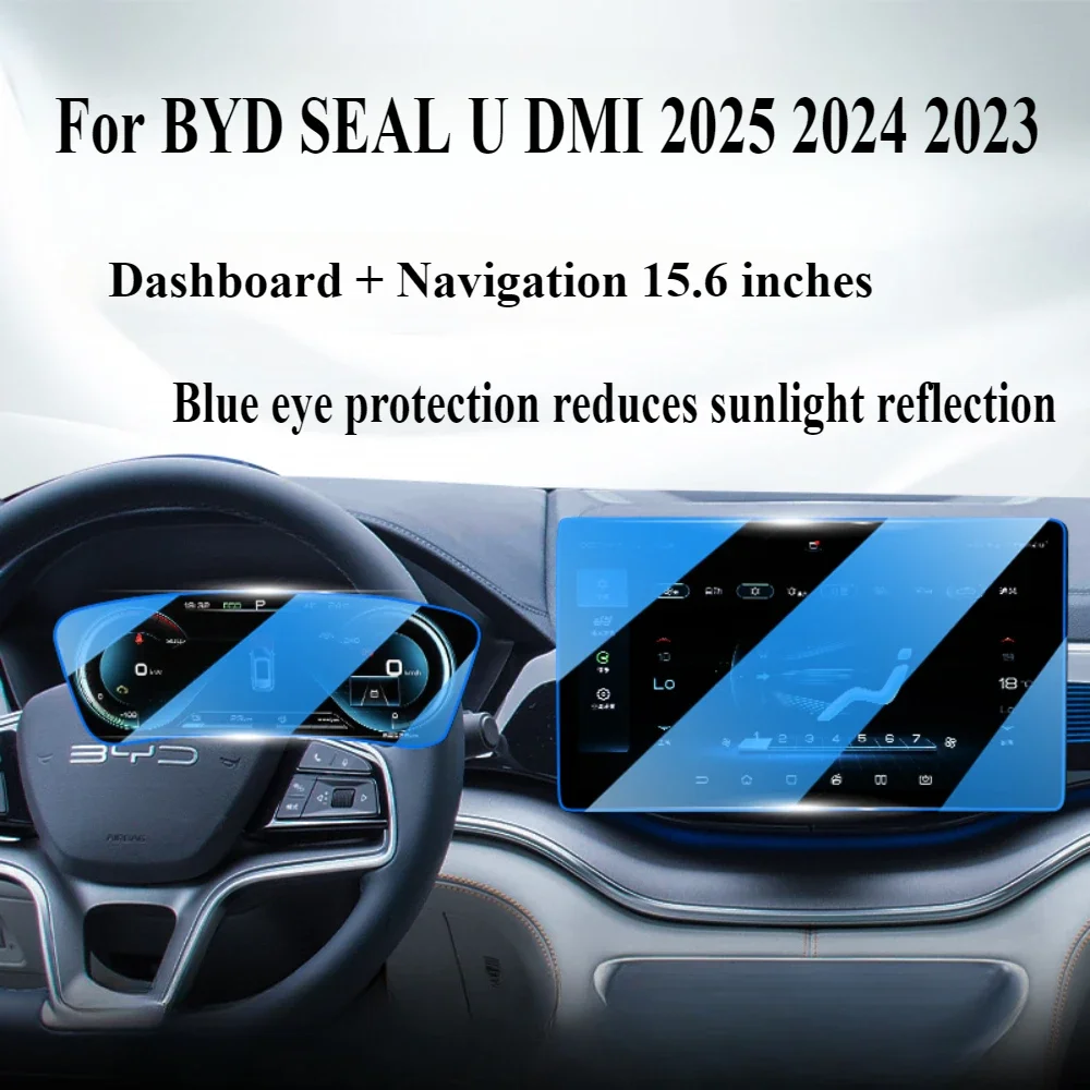 Pellicola Vetro Temperato Per Schermo BYD Seal U DM-i 2024 - 15.6 Pollici, Anti-Graffio E Anti-Riflesso - Foto 2