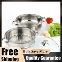 3-Tier Stainless Steel Steamer 1