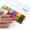 IMAGIC 12 Colors Flash Tattoo Face Body Paint Oil Painting Art Halloween Party Fancy Dress Beauty Makeup Tools 4