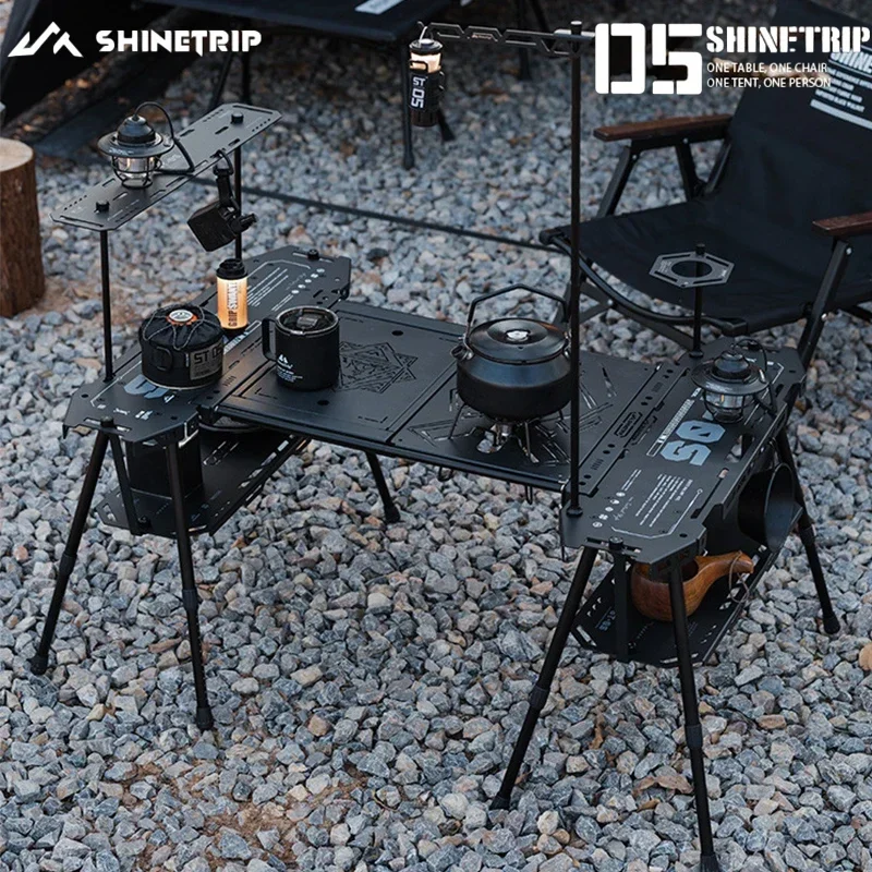 ShineTrip Outdoor 05 Aluminium Skateboard Table Expandable