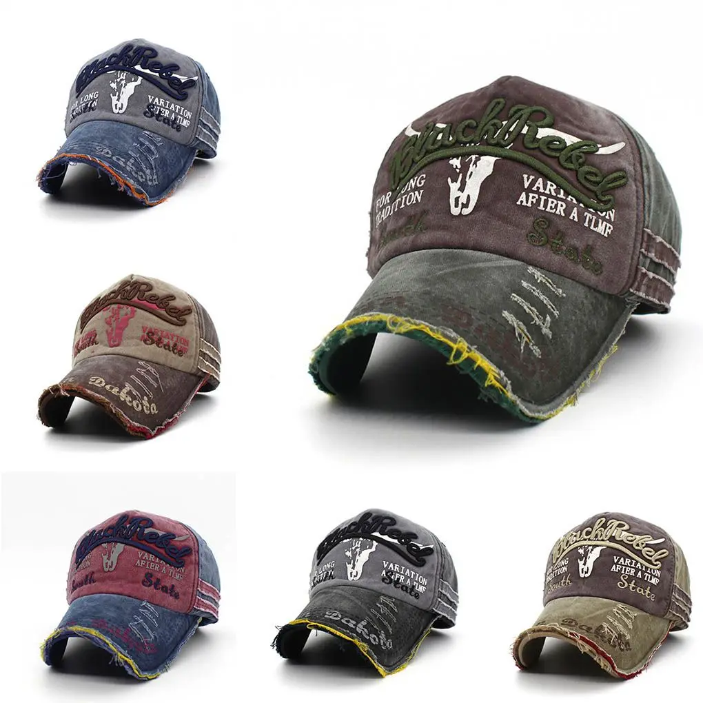레트로 캔버스 데님 레터 패치워크 빈티지 야구 모자, 남성 여성 스냅백 모자, 가을 힙합 모자, 겨울 모자