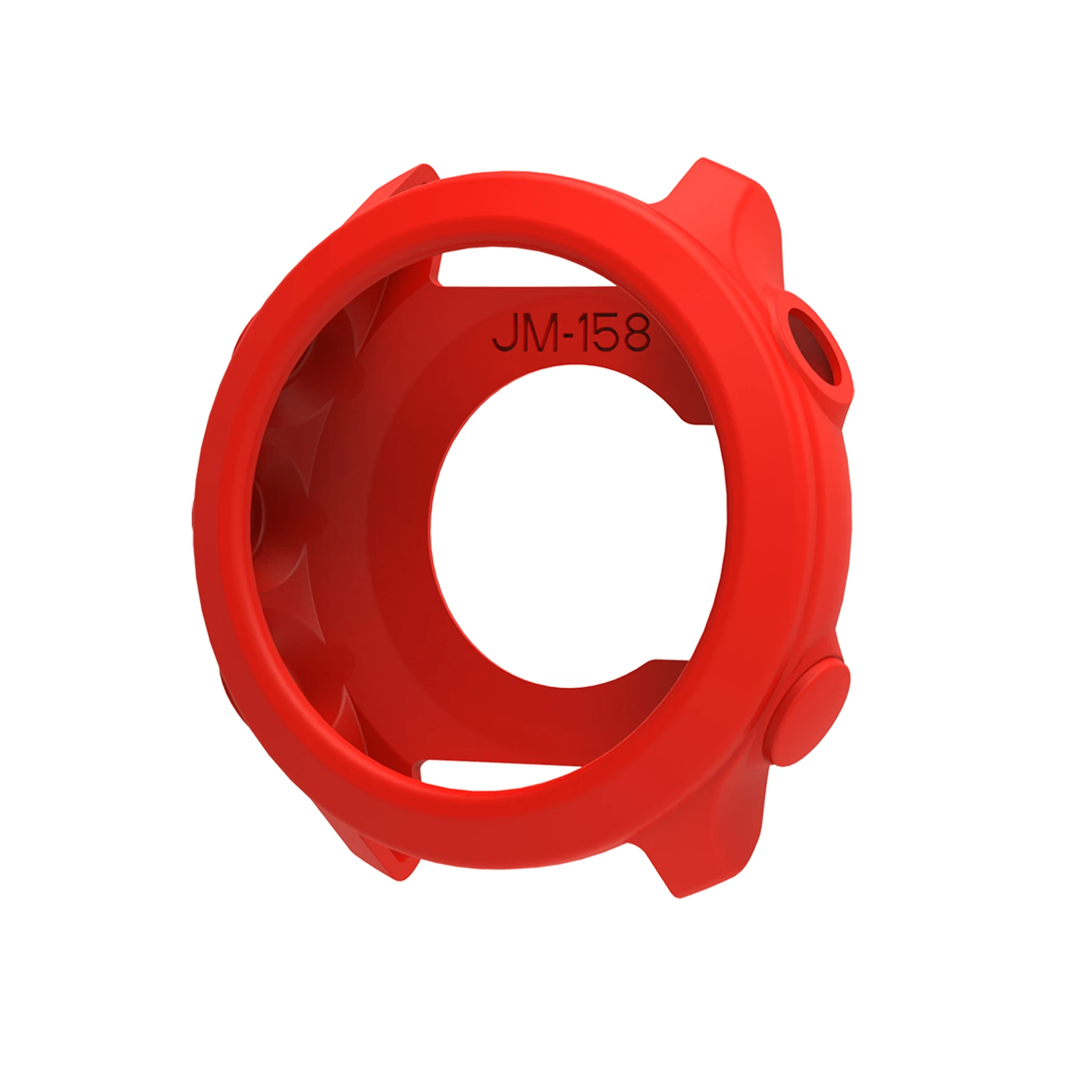 Durable Silicone Strap with Protective Case for Smartwatch Replacement