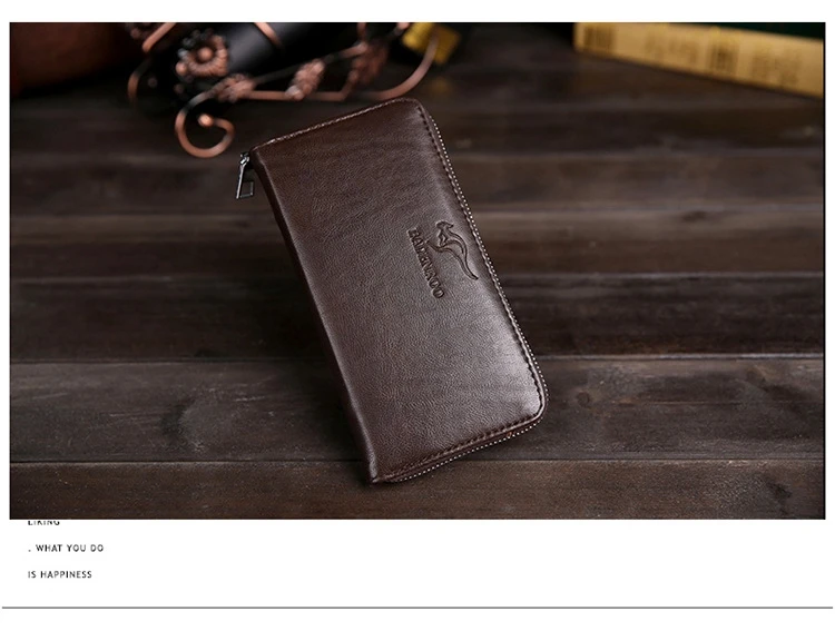 Luxus Marke Männer Kupplung Tasche Leder Lange Geldbörse Passwort Geld Tasche Business armband Telefon Brieftasche Männlichen Casual Handliche Taschen 2025 – Detail 2