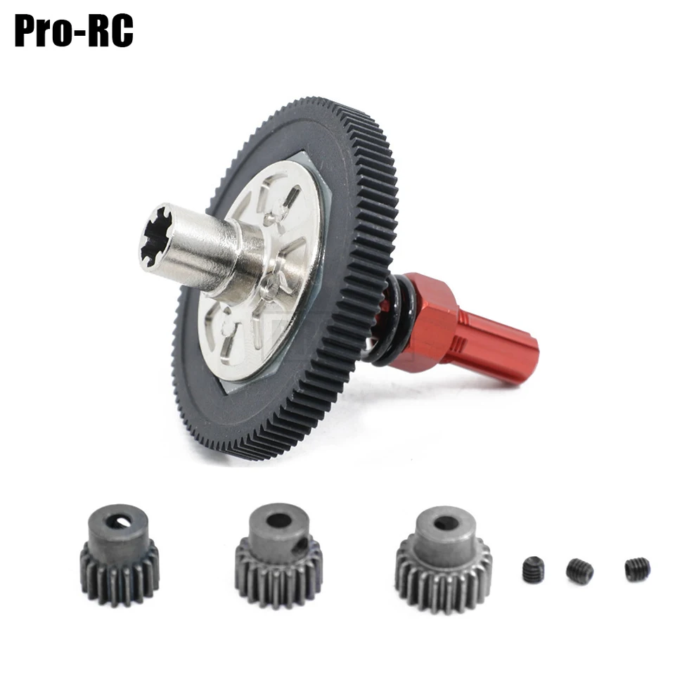 Aluminum 7075 Slipper Shaft For Arrma 1:8 & 1:10 RC Cars - Red, Fits Vendetta, Typhon, Kraton, Senton, Granite