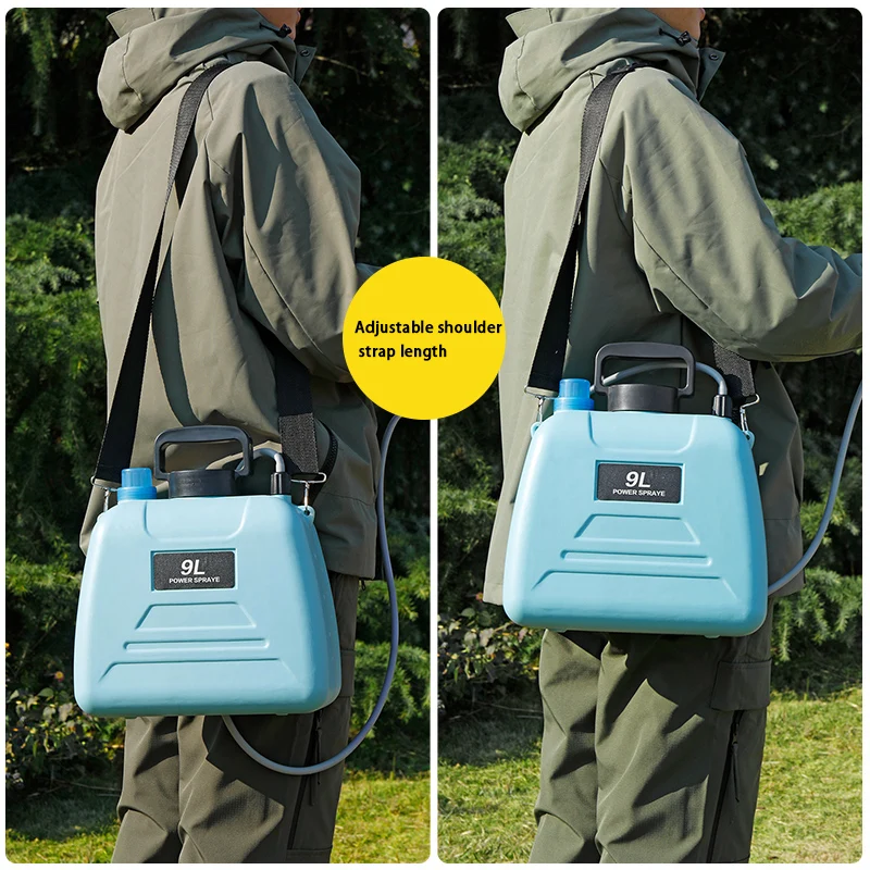 9L household electric spray high-pressure pesticide spray backpack garden garden tools
