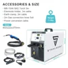 3-in-1 Welding Machine 255A Mig/Tig/MMA Dual Voltage Gas/Gasless Welder Multi Use & Advanced Technology 2