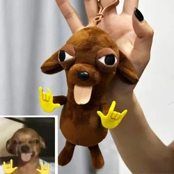 Adorable Chihuahua Plush Keychain - Cute and Quirky Puppy Pendant Gift (15cm)
