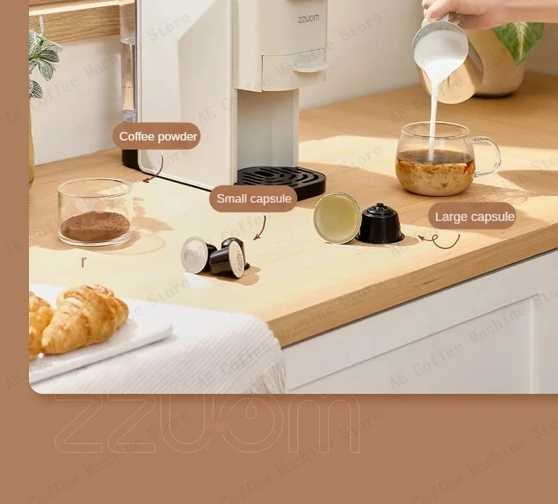 Description Picture 6 of itemCapsule Coffee Machine Household Multifunctional Capsule Coffee Machine Portable Espresso Capsule Coffee Machine