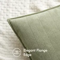 Lot de 2 housses de coussin en chenille douce, luxueux, pour canapé, de ferme, au design élégant, pour la décoration de la maison 3
