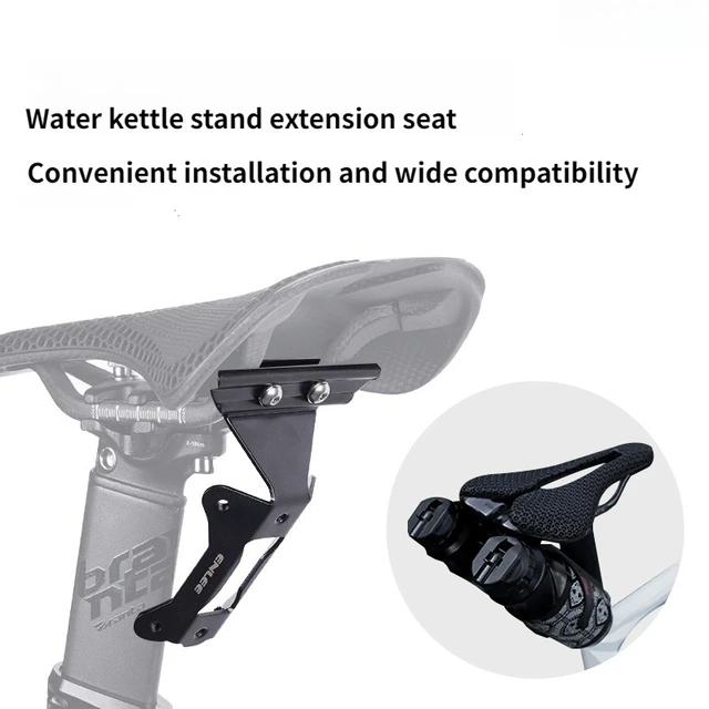 Bicycle Water Bottle Cage Extension Bracket Aluminum Alloy Mountain Road Bike Water Bottle Saddle Conversion Seat Bicycle Water Bottle Cage Extension Bracket Aluminum Alloy Mountain Road Bike Water Bottle Saddle Conversion Seat