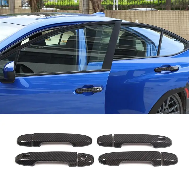 A64P-For Subaru Crosstrek 2024 Forester 2019-2022 자동차 외부 도어 핸들 커버 트림 액세서리