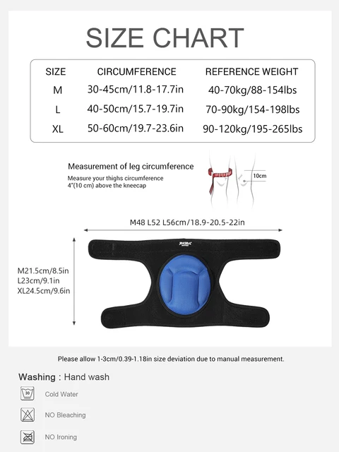 1 Pair Sponge Knee Pads Adjustable Outdoor Sports Dance Volleyball Anti-fall Foam Knee Pads for Men Women 6