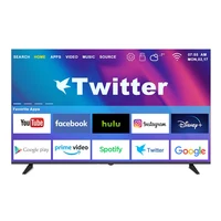 QLED 4K Smart TV Android 11 Global Version 120Hz 43 55 65 75 85 Inch UHD Frameless LED Television WiFi Netflix for Home & Hotel