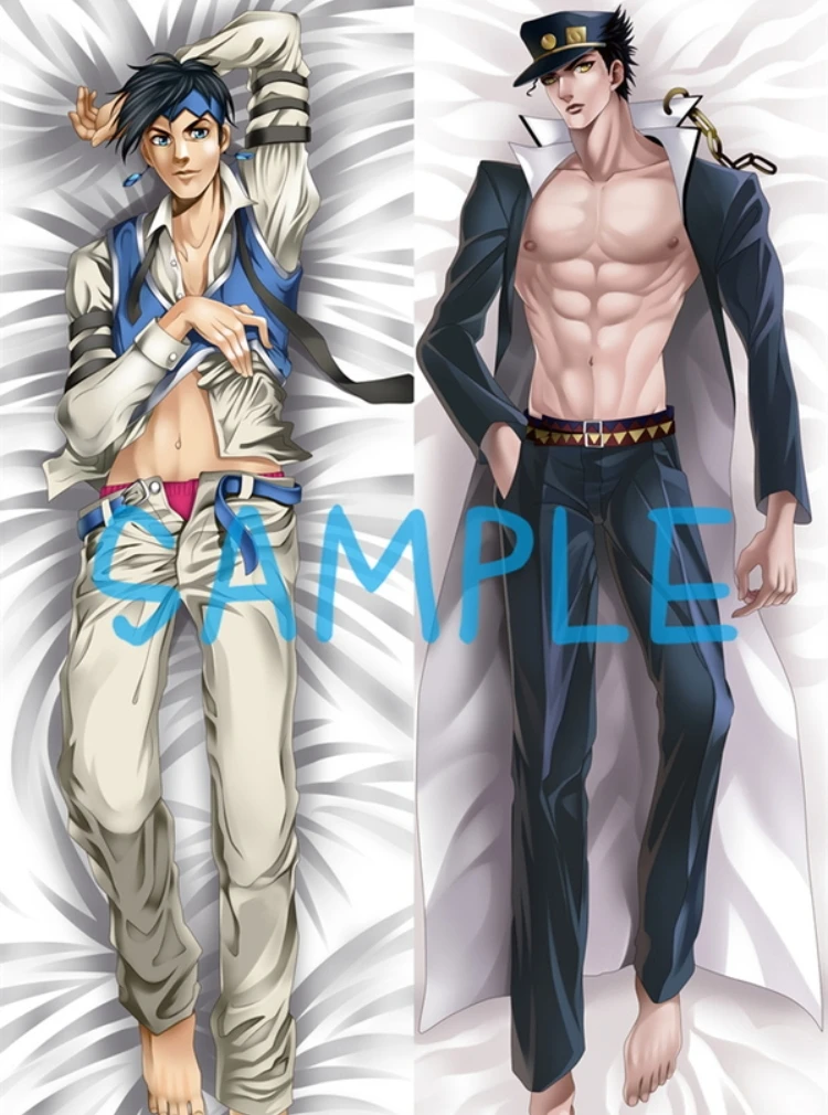 Anime JOJO Cosplay Dakimakura Christmas present Pillow Case Hugging Body Prop