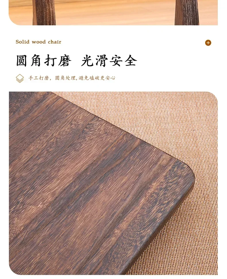 Description Picture 5 of itemJapanese Style Back Bay Window Chair Living Room Sofa Chair Bedroom Tatami Floor Seatting Comfortable Seat Cozy Lounge Chair