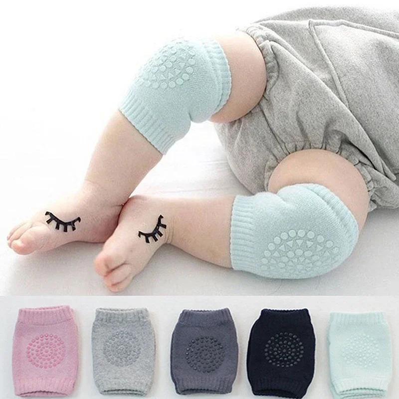 Kids Safety Crawling Elbow Cushion Baby Knee Pads Infants Toddlers Protector Safety Kneepad Leg Warmers for Girls Boys baby knee pads