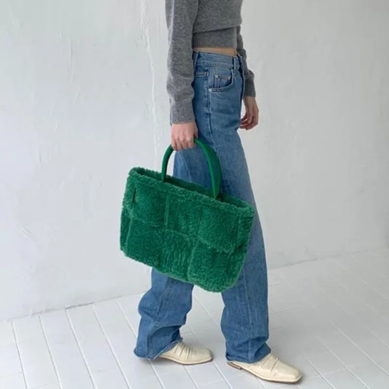 French FLP tote bag women's large-capacity shopping bag Fulai