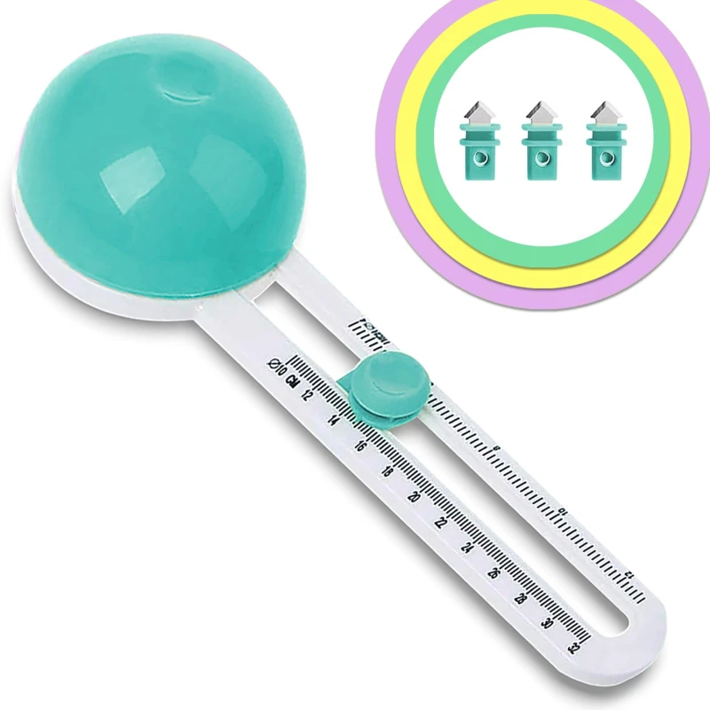 Round Cutting Knife Paper-Cutting Machine Scrapbooking Cutters Compass Circle Cutter DIY Tools Accessories paper cutter circular cutter