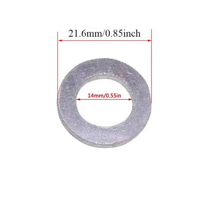 10Pcs Engine Oil Drain Plug Gaskets for Hyundai/Kia 2151323001 21513 23001 21513-23001