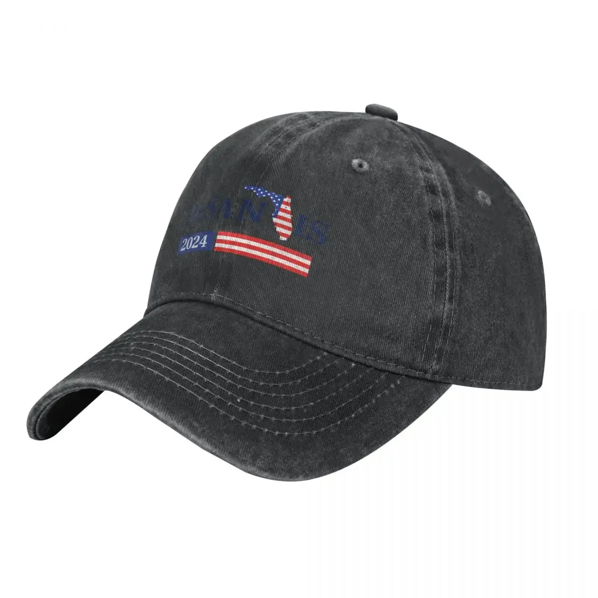 

Ron Desantis 2024 President Make USA Florida USA Flag Distressed Cowboy Hat Dropshipping Custom Cap Mens Caps Women's