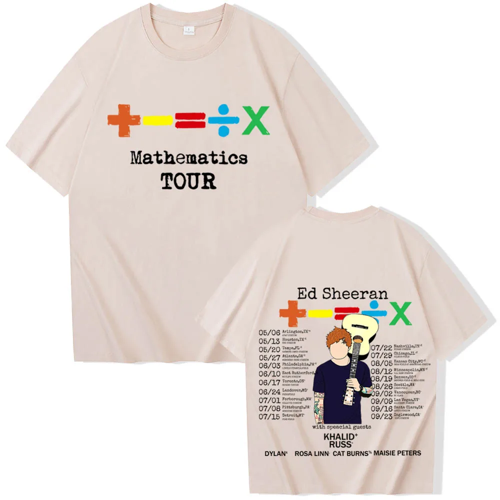Ed Sheeran Equals Logo T-Shirt – Official Unisex Tee In White