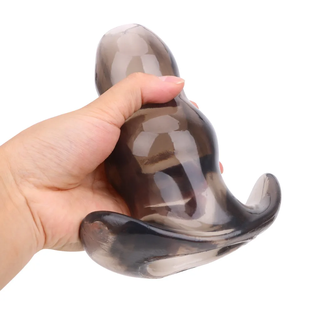 Anal Dilator Soft Speculum Enema Hollow Insert Anus Masturbation Butt Plug Dildo Anal Plug Sexy Products Prostate Massage BDSM anal plug dilator