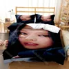 3D Print Fashion Black Top Notch Gril Pink Bedding Set Boys Girl Twin Queen King Size Duvet Cover Pillowcase Bed boys Adult 5