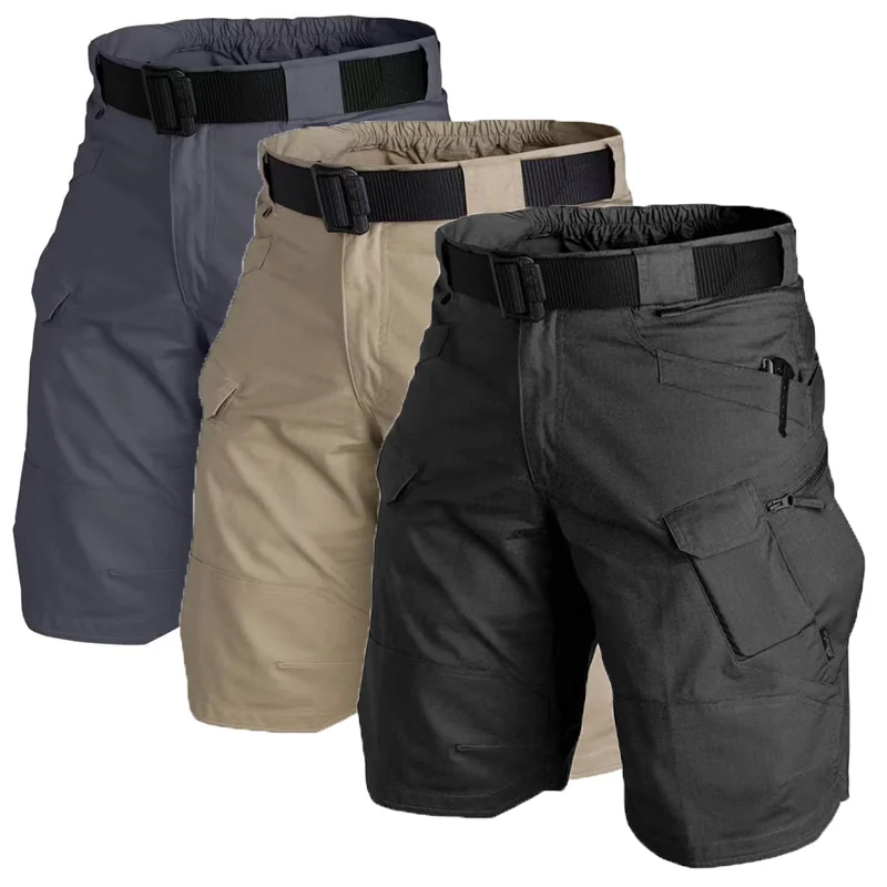 Sport Shorts Men Euro Size Outdoor Cargo Tactical Shorts Summer Combat Shorts Trekking Camping Climbing Pants Multi Pocket Plus Size Hiking