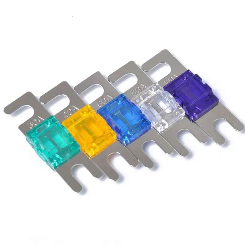 

5x/set Mini ANL Fuses Circuits Protect 30A 40A 60A 80A 100A for Car Wiring F19A