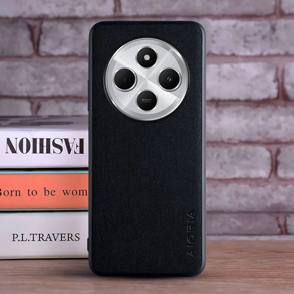 Luxury Textile Leather Phone Case - Soft & Durable Cover