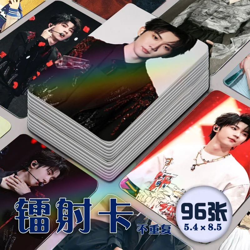 96pcs TNT Teens in Times TimHe Junlin Liu Yaowen Ma Jiaqi Song Yasuan Yan Haoxiang Ding Chengxin Zhang Zhenyuan Laser Mini Card