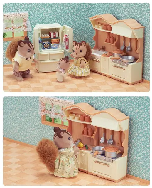 Sylvanian Families Dollhouse Baby Choo-Choo Train Set Toy Figure Playset  Girl Kids Gift New in Box 5320 - AliExpress