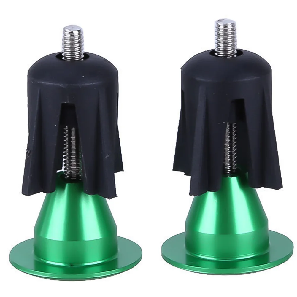1Pair Mountain Road Bike Handlebar End Plugs Aluminum Alloy Handle Bar End Cap for BMX MTB Bike Grip Cover Bicycle Accessories