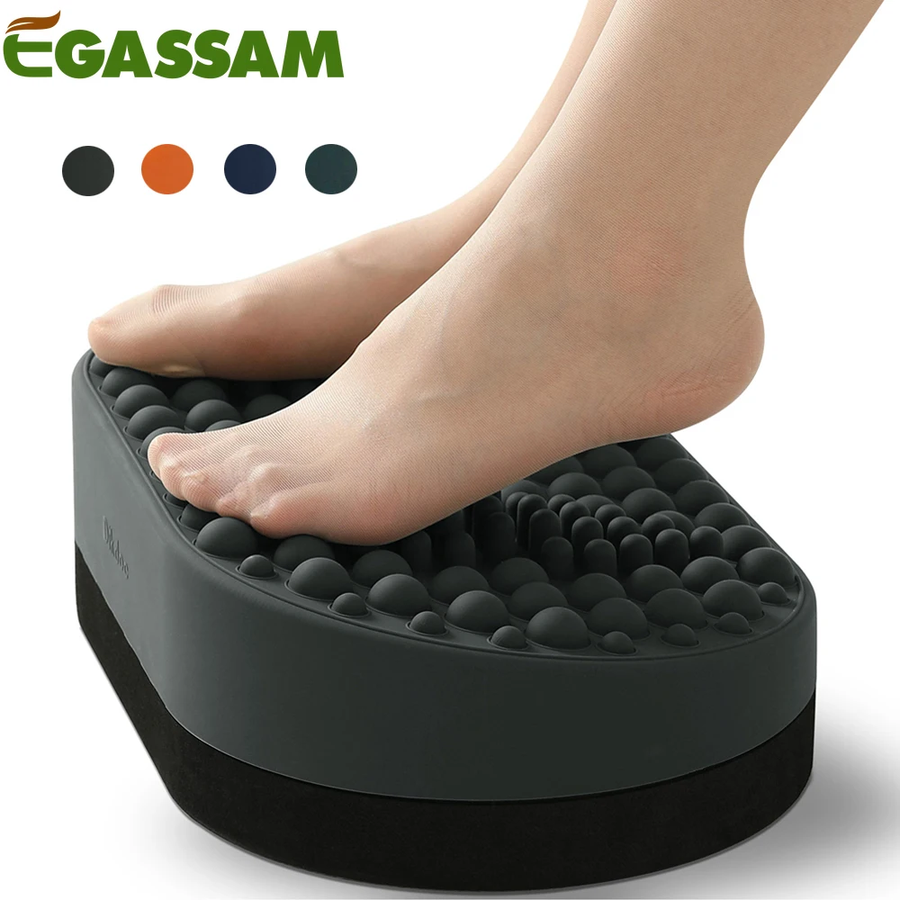 EGASSAM 1Pcs Foot Massager Under Desk Footrest, Foot Rest for