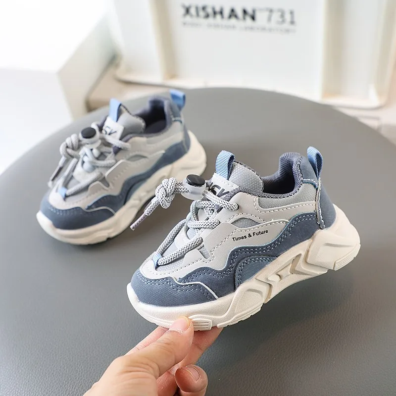 Baby Boys Shoes Kids Casual Sneakers Running Sports Shoes 2025 Spring Autumn Toddlers Boys Girls Shoes Fashion Soft for School