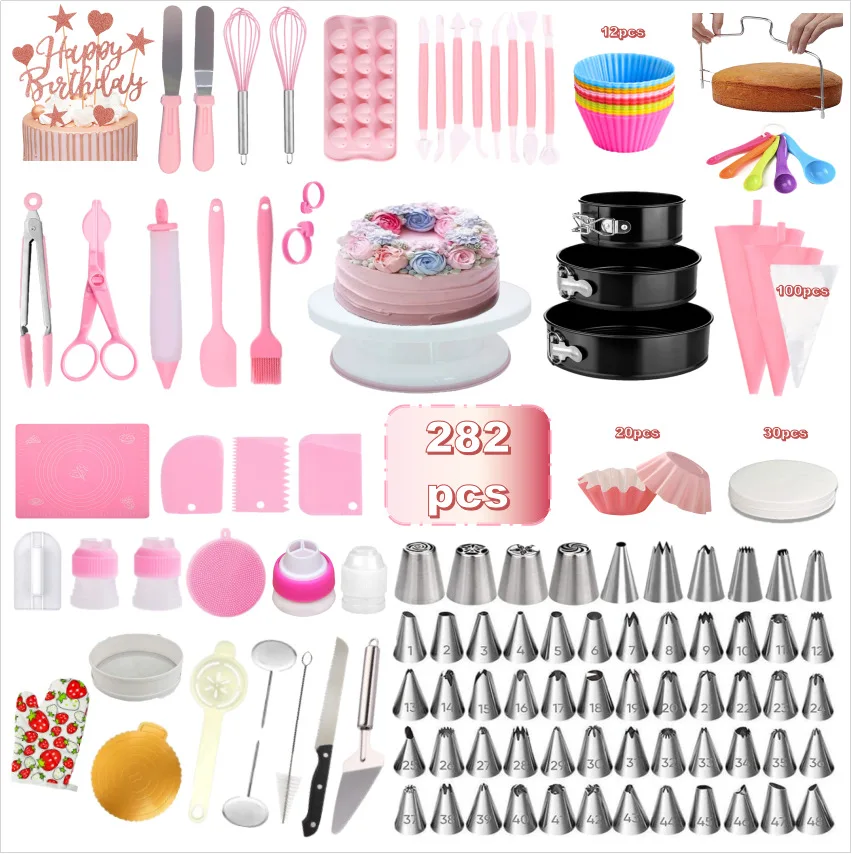 MCK Complete Cake Baking Set Bakery Tools for Beginner Adults - 21 PCS of Baking  Equipment - AliExpress