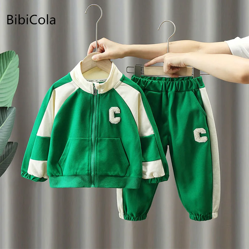 

2023 new children's clothing boys' autumn suit children's spring and autumn Korean handsome sports suit 2-8 years old