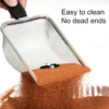 1 durable stainless steel cat litter scraper - an efficient pet cleaning tool suitable for all types of cat litter 6