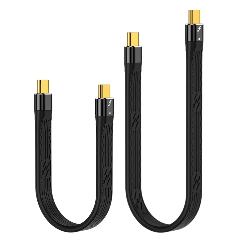 For Pc Certified Thunderbolt 4 Cable 40gbps 100w Gen3 Usb 4 Type C