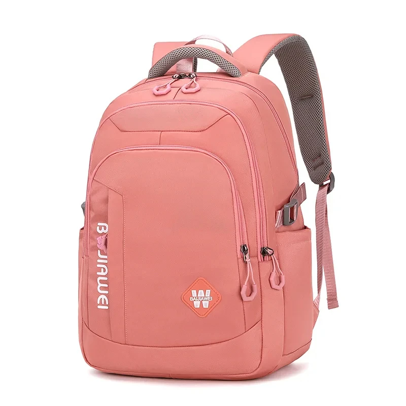 Multifunctional Travel Laptop Backpacks College Schoolbag For Teenage Solid Color School Bags High Quality New Waterproof