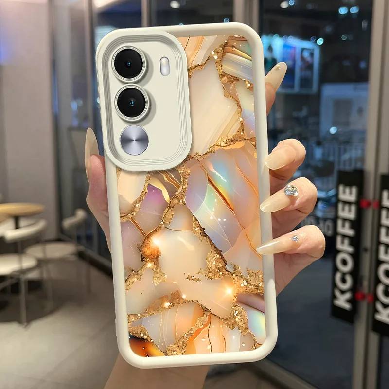 Aesthetic Luxury Fashion Silicone Phone Case – Soft Matte Shockproof Bumper, Full Protection