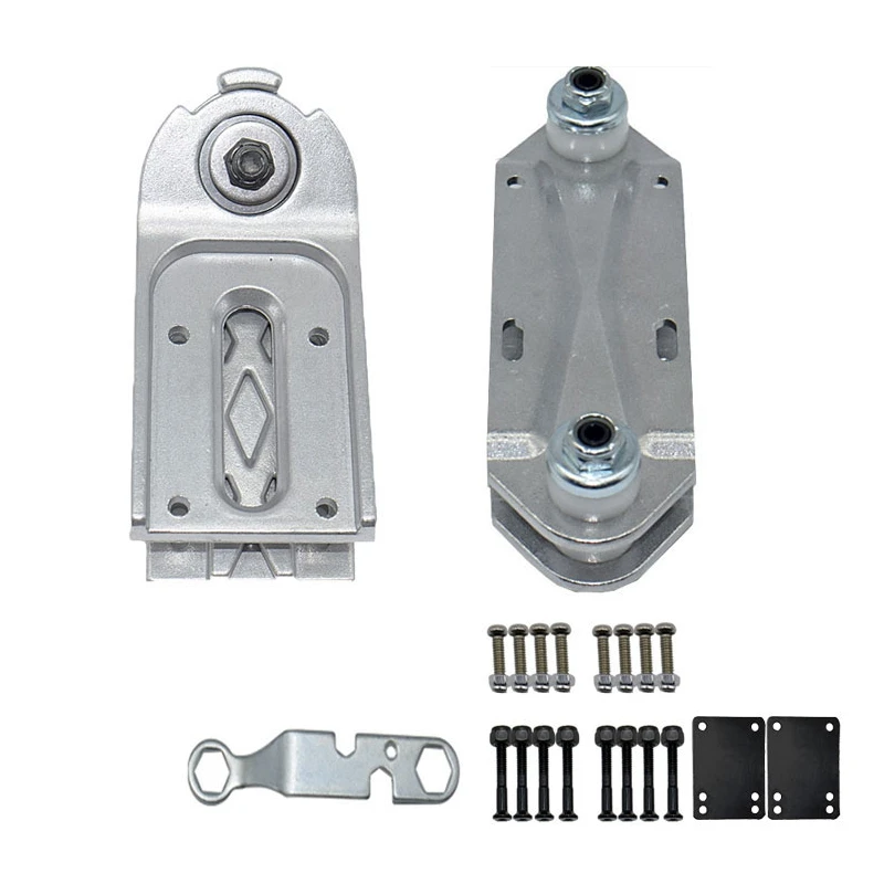 

Доска для серфинга, скейтборд, скейтборд, мост, водный мост, Лонгборд, сёрфинговый скейт, искусственный Скейт с подвесными болтами, серебристый, 1 комплект