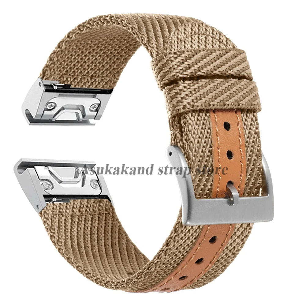 Durable Quick-Release Nylon Watch Strap - Canvas Bracelet, Various Sizes