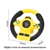 Montessori Eletric Simulation Steering Wheel Toy With Light Sound Baby Kids Musical Educational Copilot Stroller Steering Toy 6