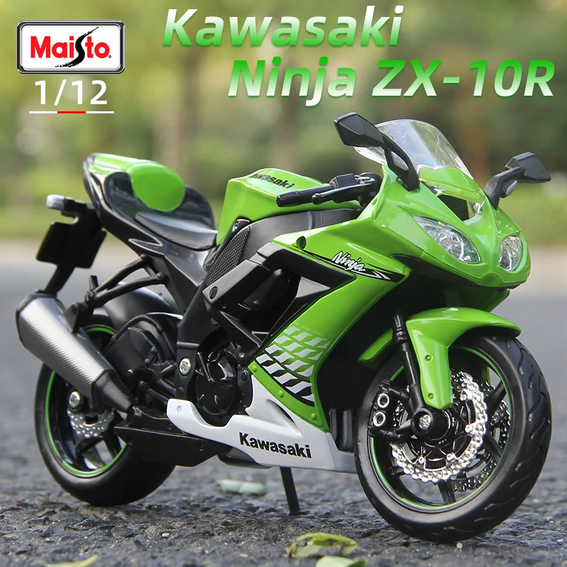 TOKAXI - Motocicletas de juguete para Kawasaki Ninja Z6 a escala 1/12