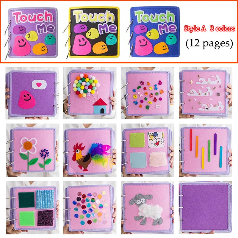 Felt Sensory Books for Kids with Autism and Perceptual Disorders