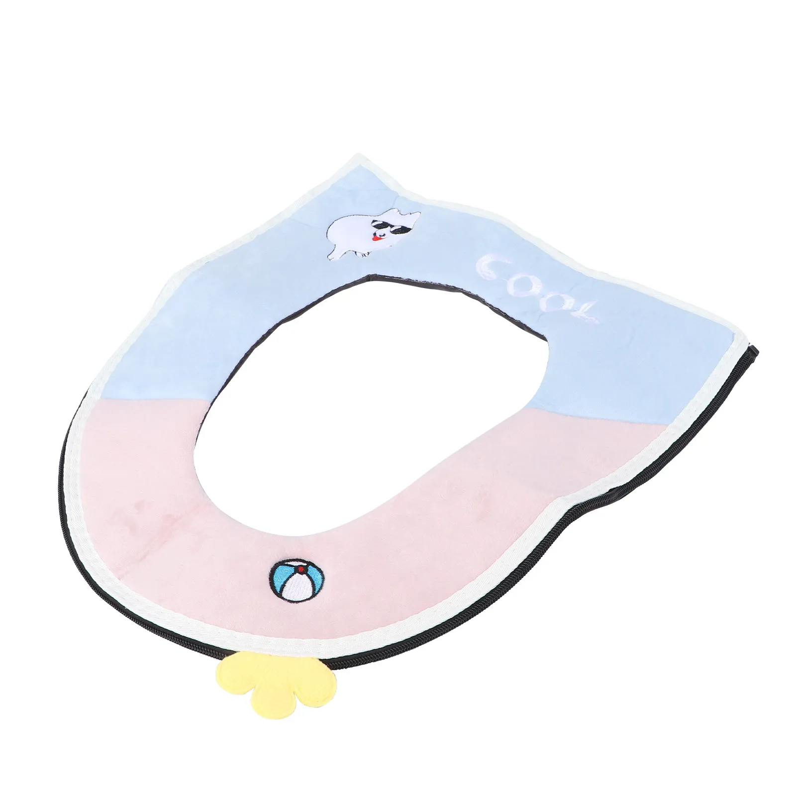 1pc 변기 시트 쿠션 코듀로이 겨울 따뜻한 부드러운 탄성 세탁 가능 재사용 가능한 가정용 욕실 매트