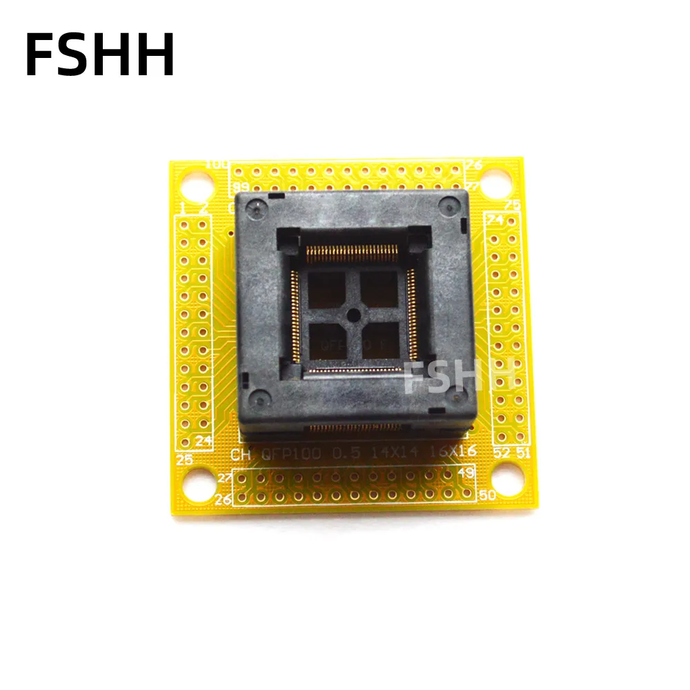 QFP100 ׽Ʈ  TQFP100 LQFP100 ic , PCB 0.5mm ġ ũ 14mm x 14mm 16mm x 16mm