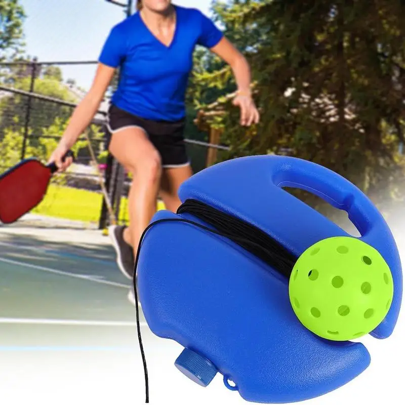 PickleballBalls Trainer Exerciser PickleballBall Trainer 40 Holes PickleballTraining Rebound Practice Tool Self Study